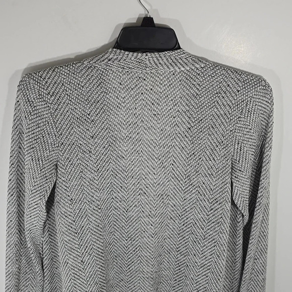 {Chenault} Womens Open Draped Knit Sweater Cardigan Jacket - Size Medium - Picture 5 of 11